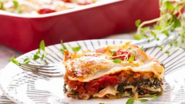 Przepis dla wegetarian: Lekka lasagne ze szpinakiem