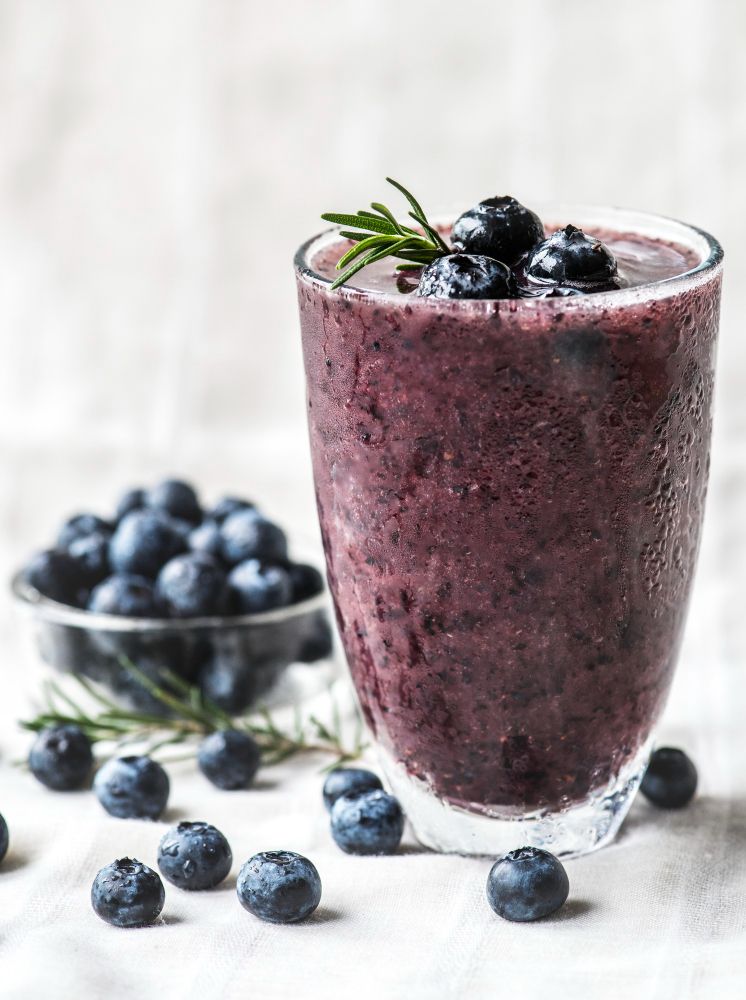 Smoothie jagodowe