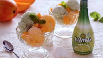 Przepis na domowy sorbet mango-limonkowy i miętowo-imbirowy
