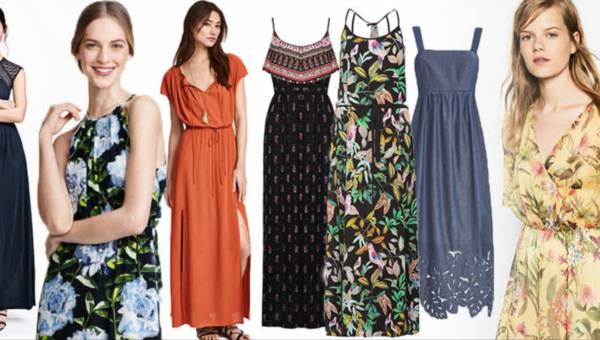 Shoppingowy przegląd – Modne sukienki maxi na lato 2016