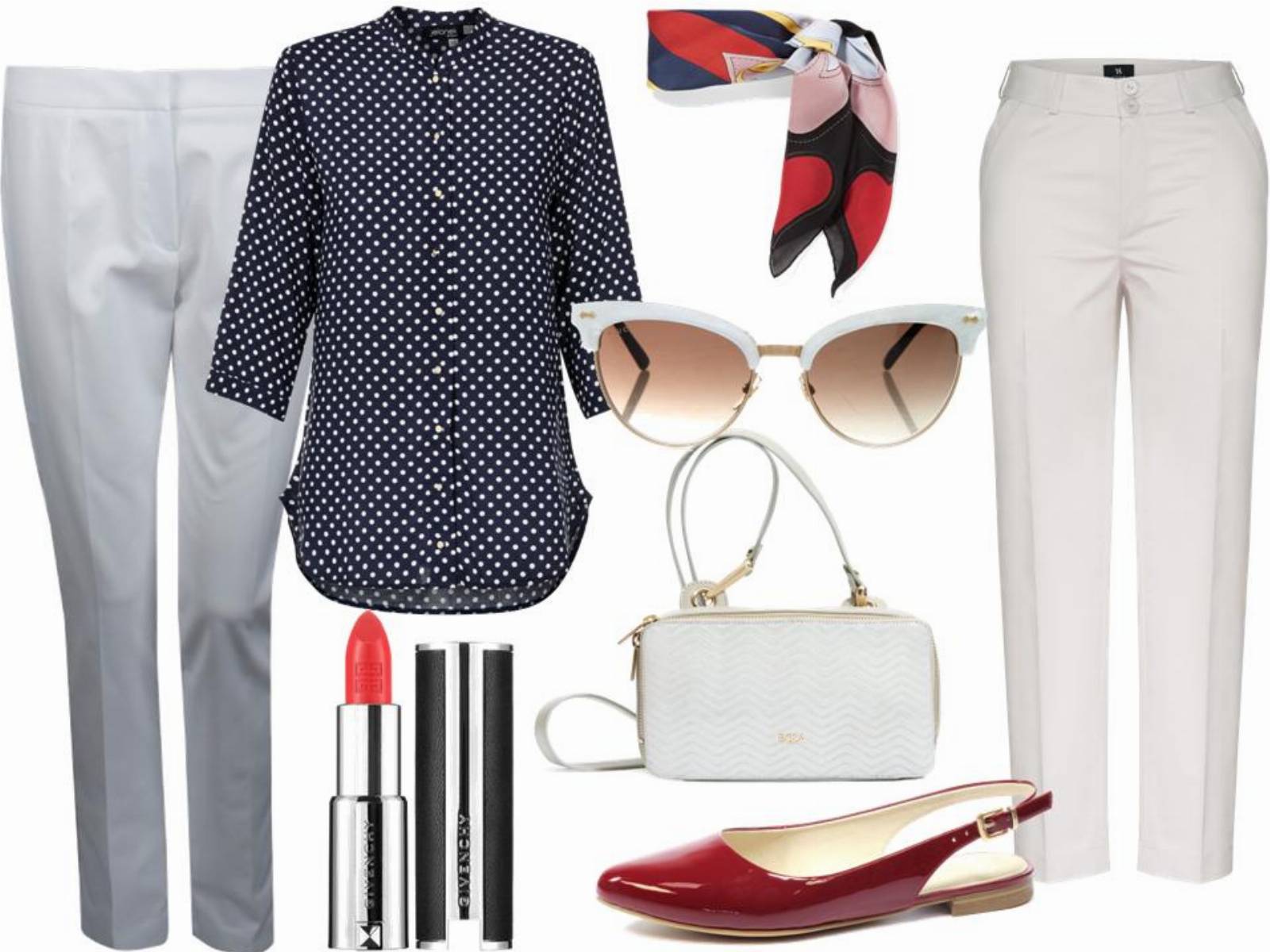 jak nosić spodnie latem 2