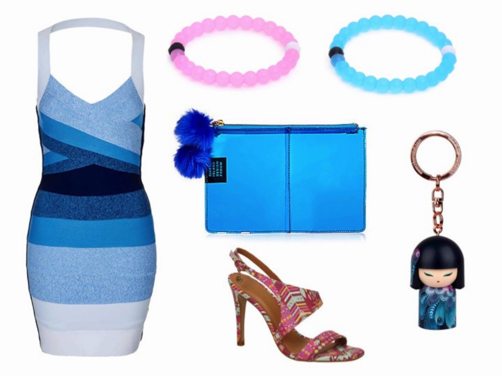 Stylizacje modowe w paski