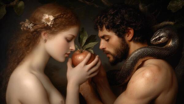 adam i ewa w raju