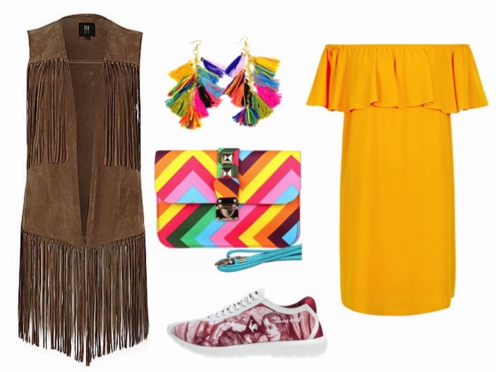 kolorowe tęczowe stylizacje 8