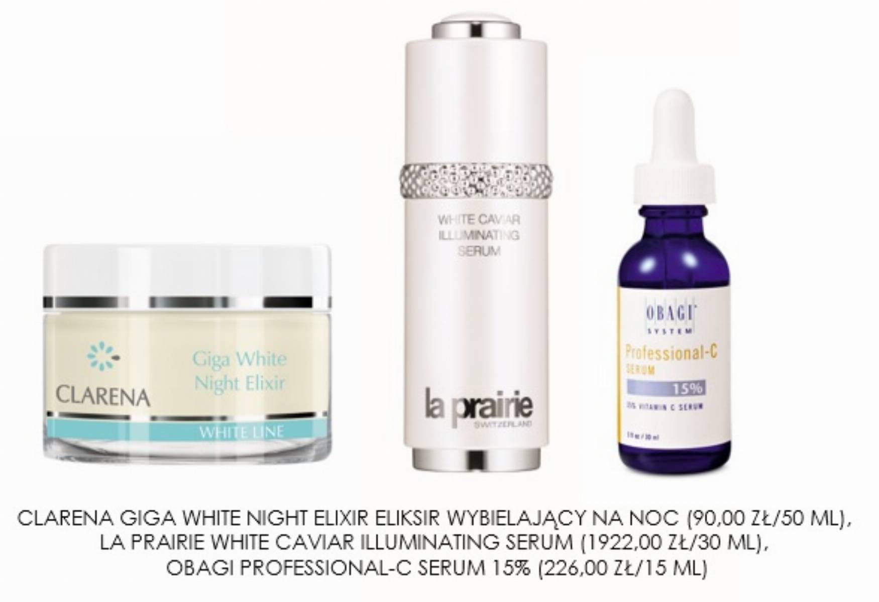 KOSMETYKI NA PRZEBARWIENIA