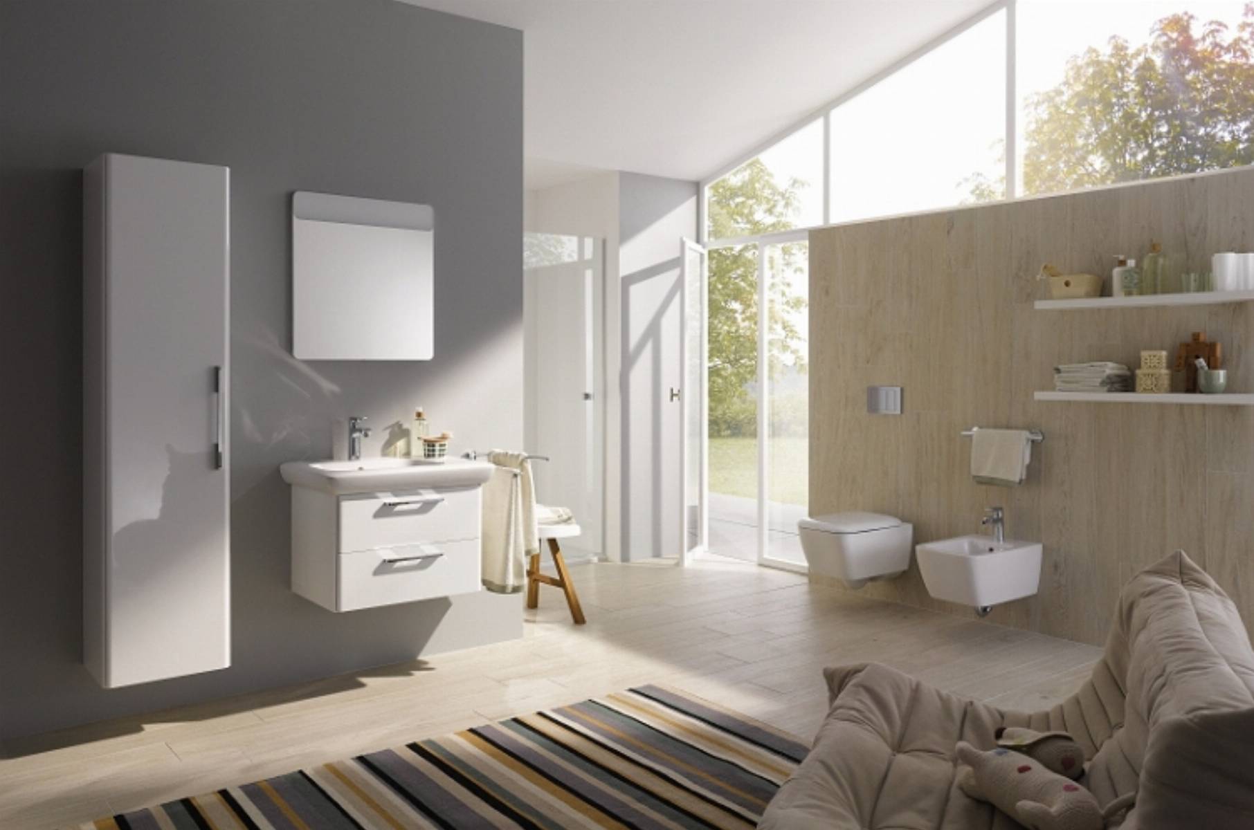 aranżacje łazienek_jak umeblować łazienkę 5