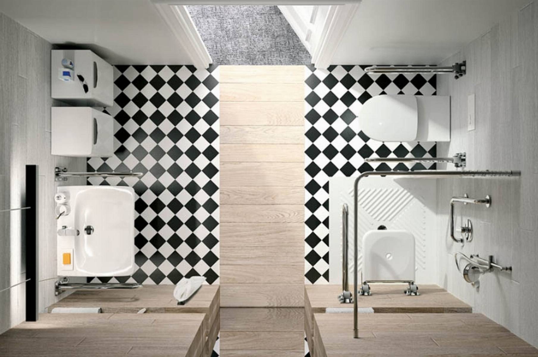 aranżacje łazienek_jak umeblować łazienkę 9