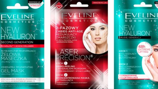 Nowe maseczki Eveline Cosmetics do pielęgnacji cery dojrzałej