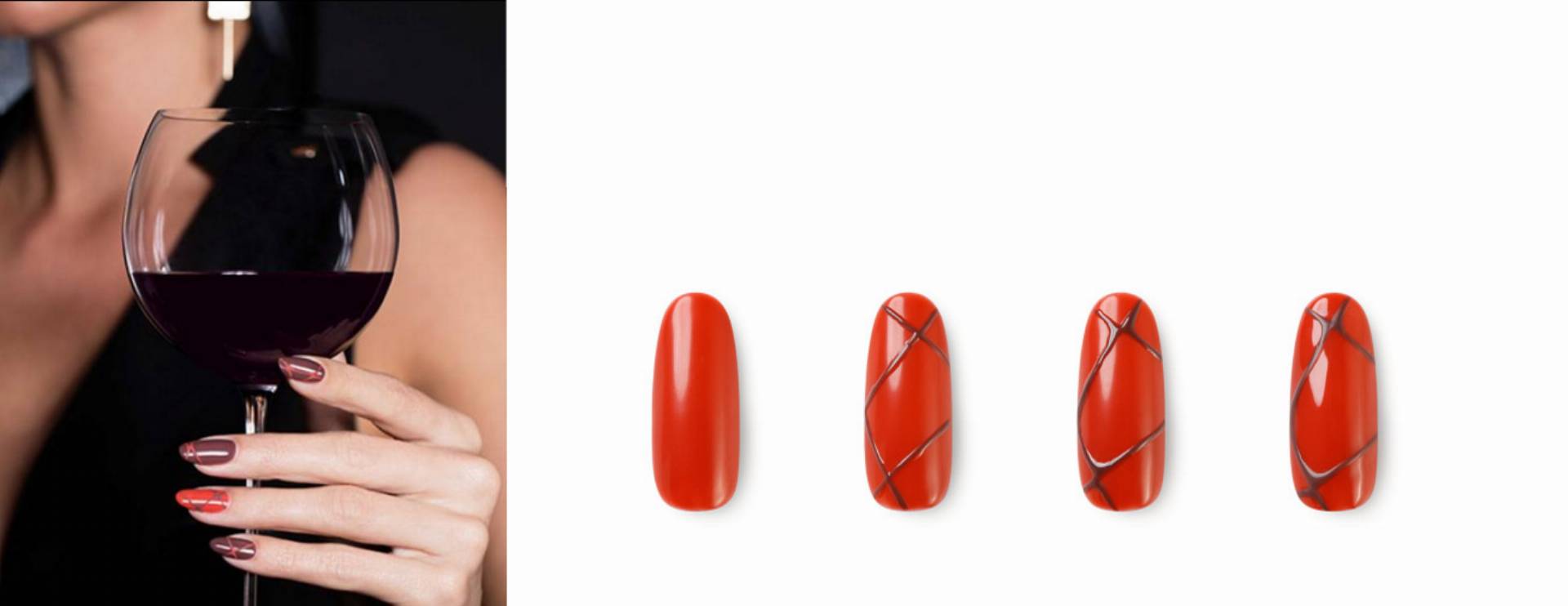 wzorki na paznokcie jesień - zima 2016 / 2017