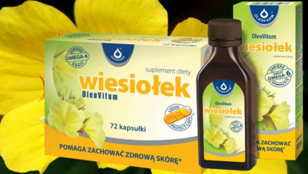 Suplement diety: Wiesiołek OleoVitum dla regeneracji skóry po lecie