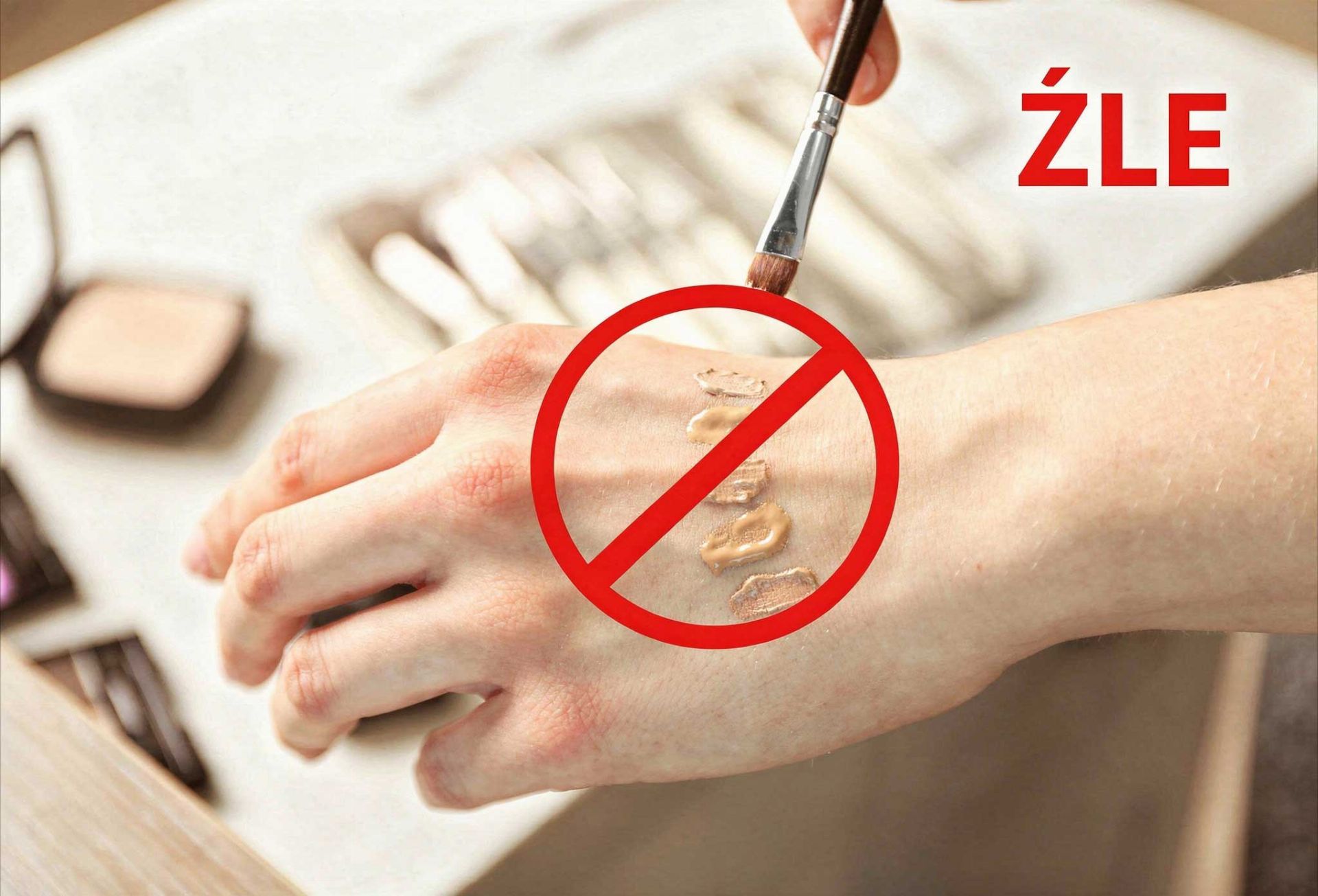 jak nie testować podkładu