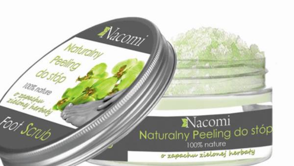 Nacomi, Peeling Cukrowy do Stóp z zapachu zielonej herbaty