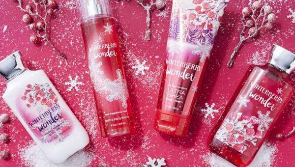 Kolekcja świąteczna kosmetyków Bath & Body Works