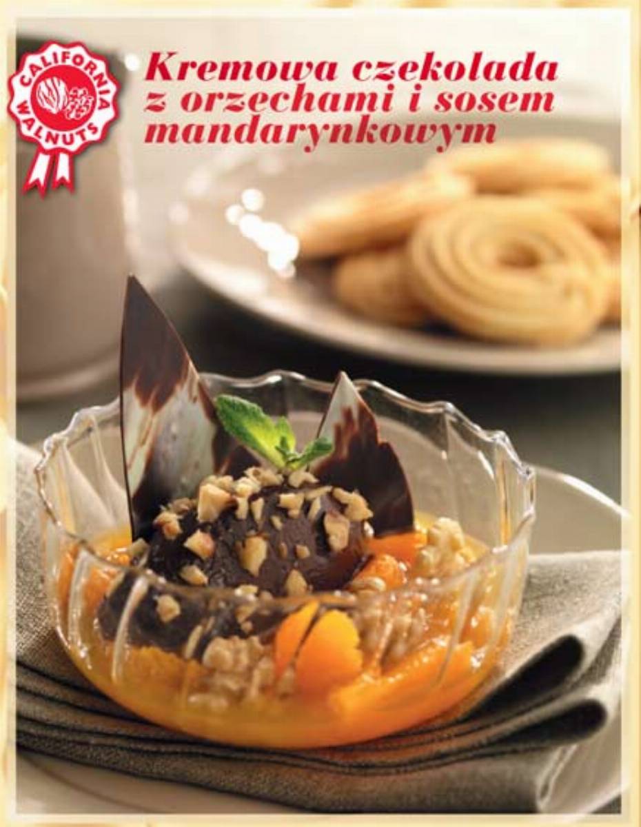 Kremowa czekolada z orzechami