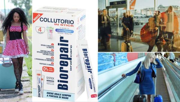 Idealna w podróży płukanka do ust BIOREPAIR® – płyn w saszetkach