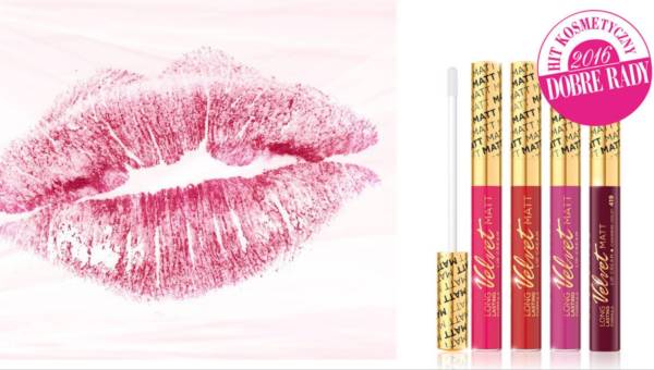 Pomadka w płynie Velvet Matt Eveline Cosmetics laureatem konkursu Hit Kosmetyczny 2016!