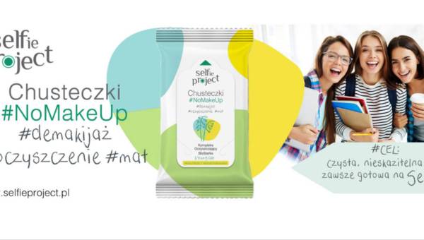 Nowość od Selfie Project: chusteczki do demakijażu #NoMakeUp