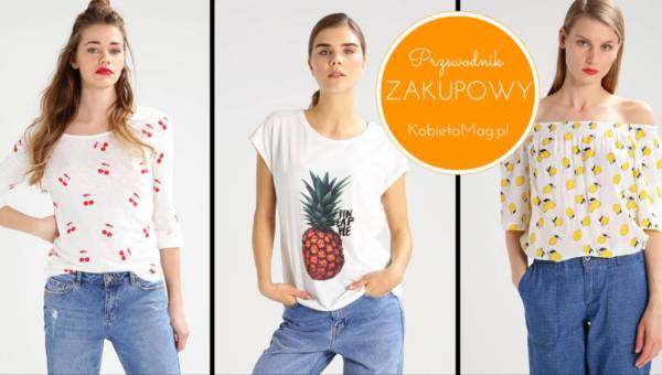 Shoppingowy przegląd – słodki print z owocami na bluzkach i T-shirtach!