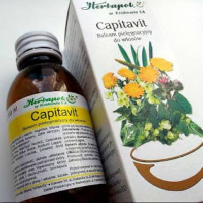 Capitavit, Ziołowa wcierka na porost włosów, Herbapol Capitavit, Ziołowa wcierka na porost włosów, Herbapol