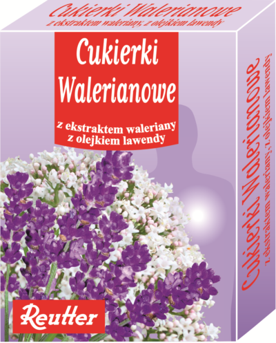 uspokajające cukierki walerianowe Reutter