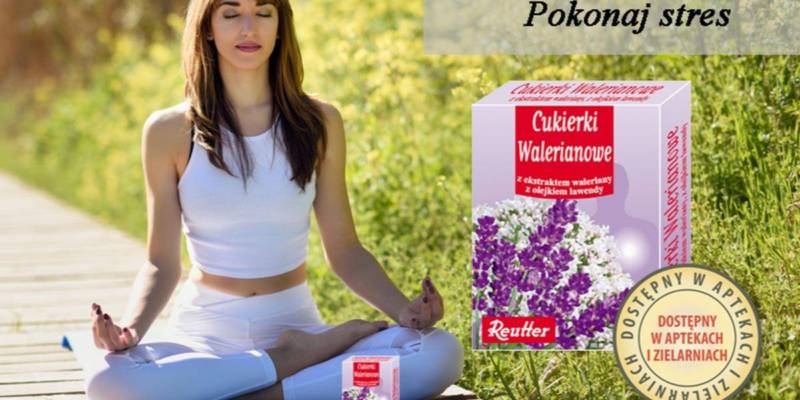 uspokajające cukierki walerianowe Reutter