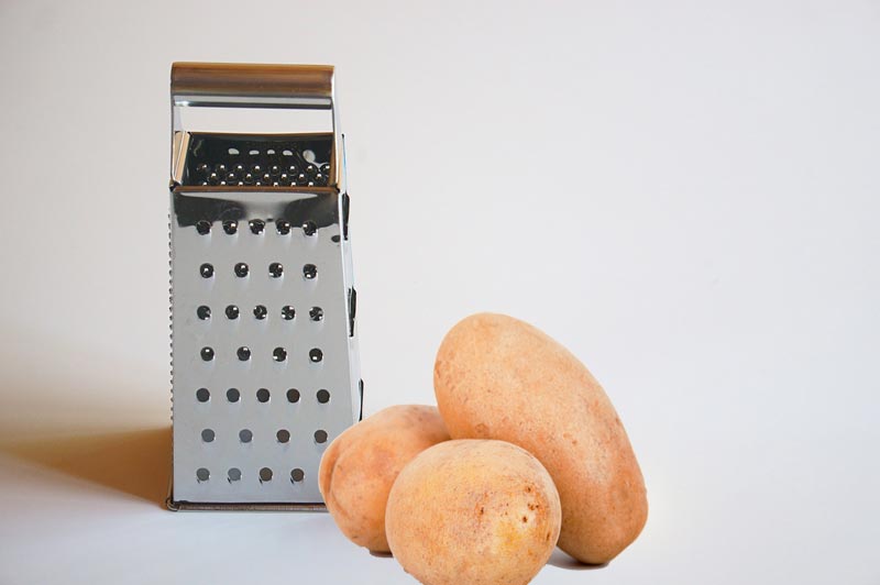 Papka z ziemniaka - delikatne rozjaśnianie włosków 