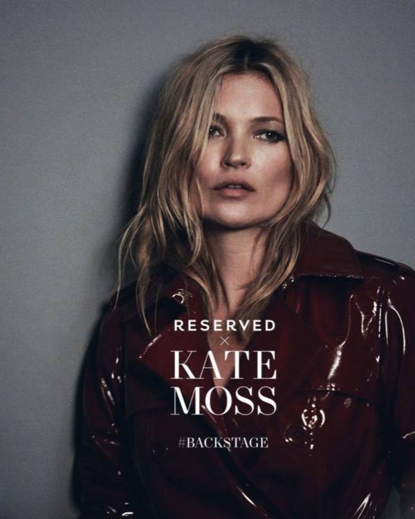 kate moss twarzą Reserved