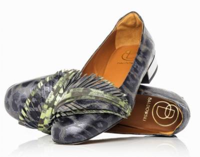 buty marki baldowski - kolorowe baleriny