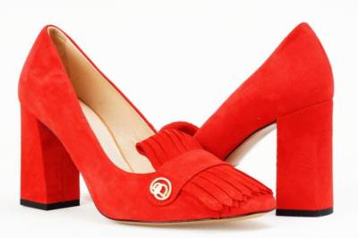 buty marki baldowski - czerwone