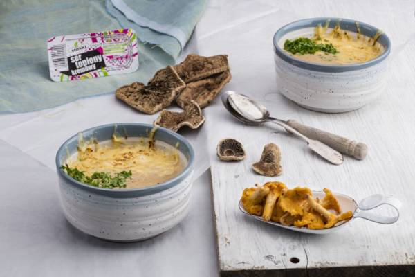 sos , ser topiony i grzyby