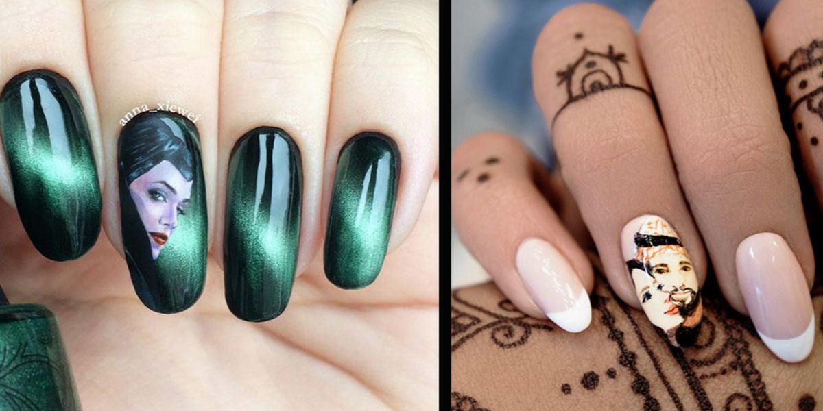 manicure z portretem manicure z portretem