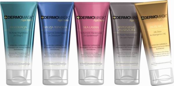 maseczki naprawcze L’biotica DERMOMASK Night Active
