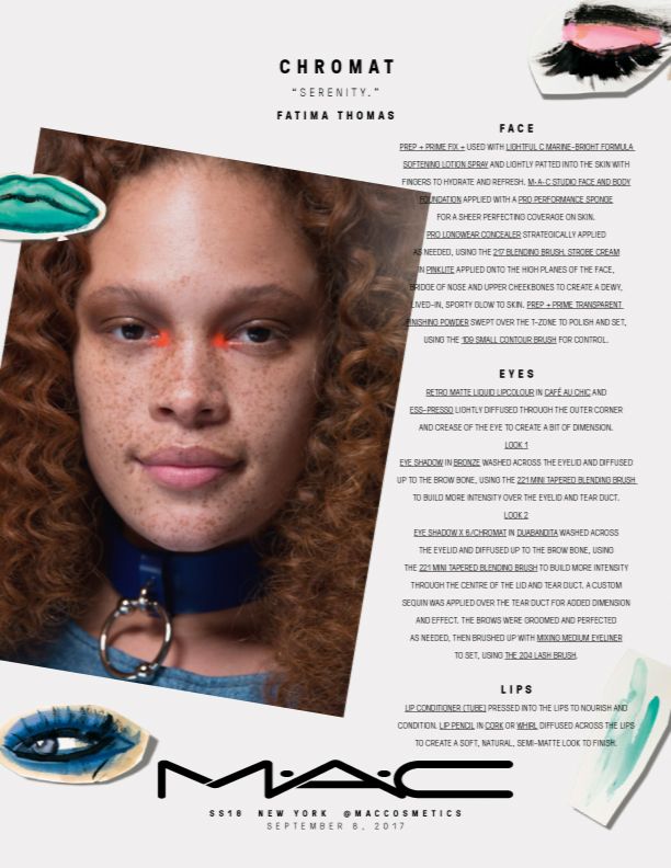 FACE CHARTS – KARTY DO MAKIJAŻU od M•A•C COSMETICS - zdjęcie 11