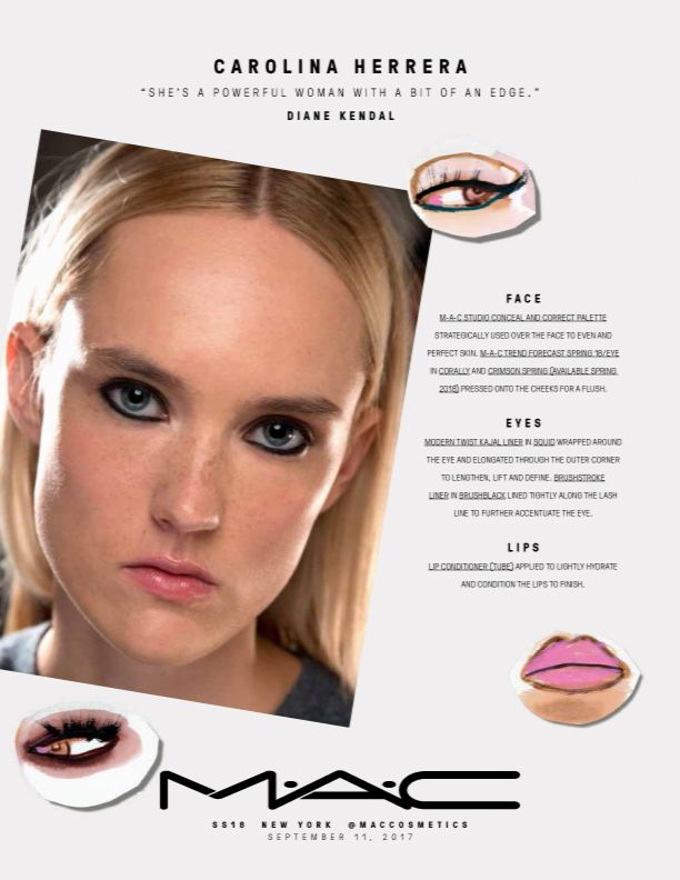 FACE CHARTS – KARTY DO MAKIJAŻU od M•A•C COSMETICS - zdjęcie 7