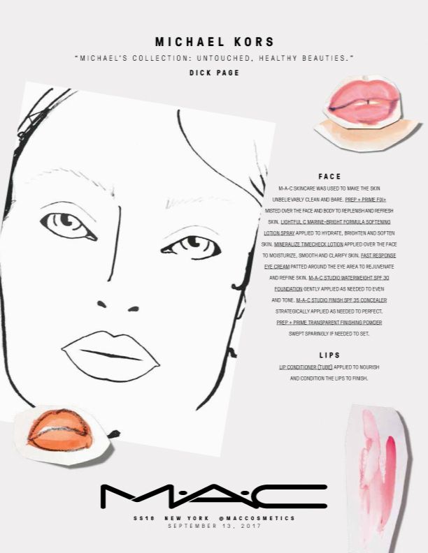 FACE CHARTS – KARTY DO MAKIJAŻU od M•A•C COSMETICS - zdjęcie 6