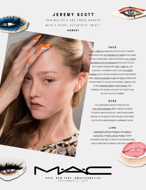 FACE CHARTS – KARTY DO MAKIJAŻU od M•A•C COSMETICS - zdjęcie 12