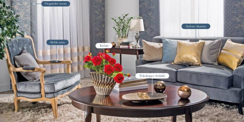 styl luksusowej rezydencji - elementy stylu