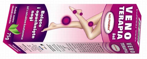 Żel Veno Terapia - opakowanie