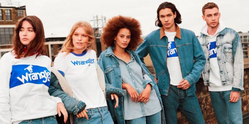 Kolekcja Wrangler White & Blue Logo - zdjęcie 1