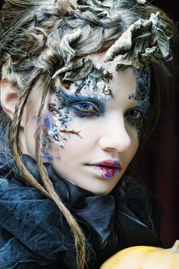 Makijaż dla dziewczynki na halloween Makijaż dla dziewczynki na halloween