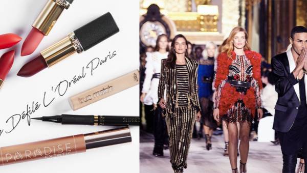 Niezwykły pokaz L’Oréal x Balmain na Paris Fashion Week 2017