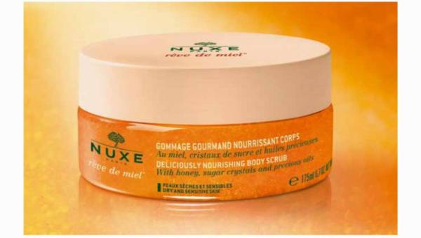 Nuxe, Smakowicie odżywczy peeling do ciała Rêve de Miel