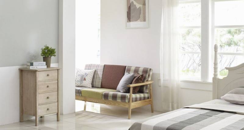 Styl Hygge w sypialni