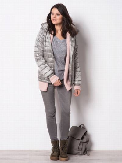 Volcano kurtka srebrna