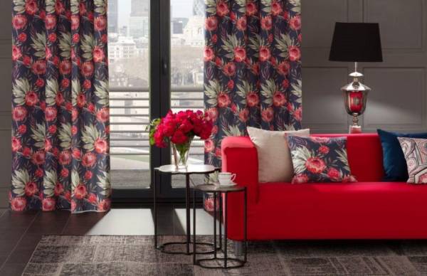 okrowiec na sofę, tkanina Etna