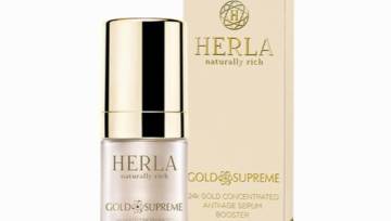 Herla Gold Supreme, 24k Złoto Booster skoncentrowane serum odmładzające