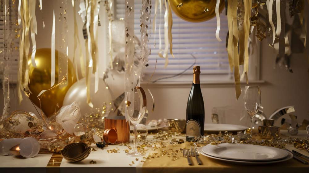 Sylwestrowe dekoracje - przywitaj Nowy Rok ze stylem!