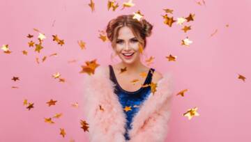 sylwestrowe upięcie włosów