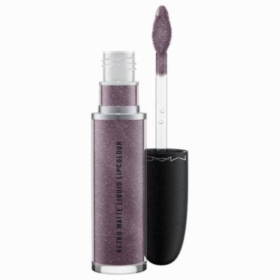 MAC Retro Matte Liquid Lipcolour Metallic, odcień: Silver Spoon MAC Retro Matte Liquid Lipcolour Metallic, odcień: Silver Spoon