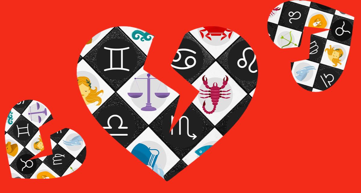 prawdopodobnie własy kolaż jakos zrobiony w opaciu o zodiac-2904106 z pixabay Jak znaki zodiaku reagują na rozstanie